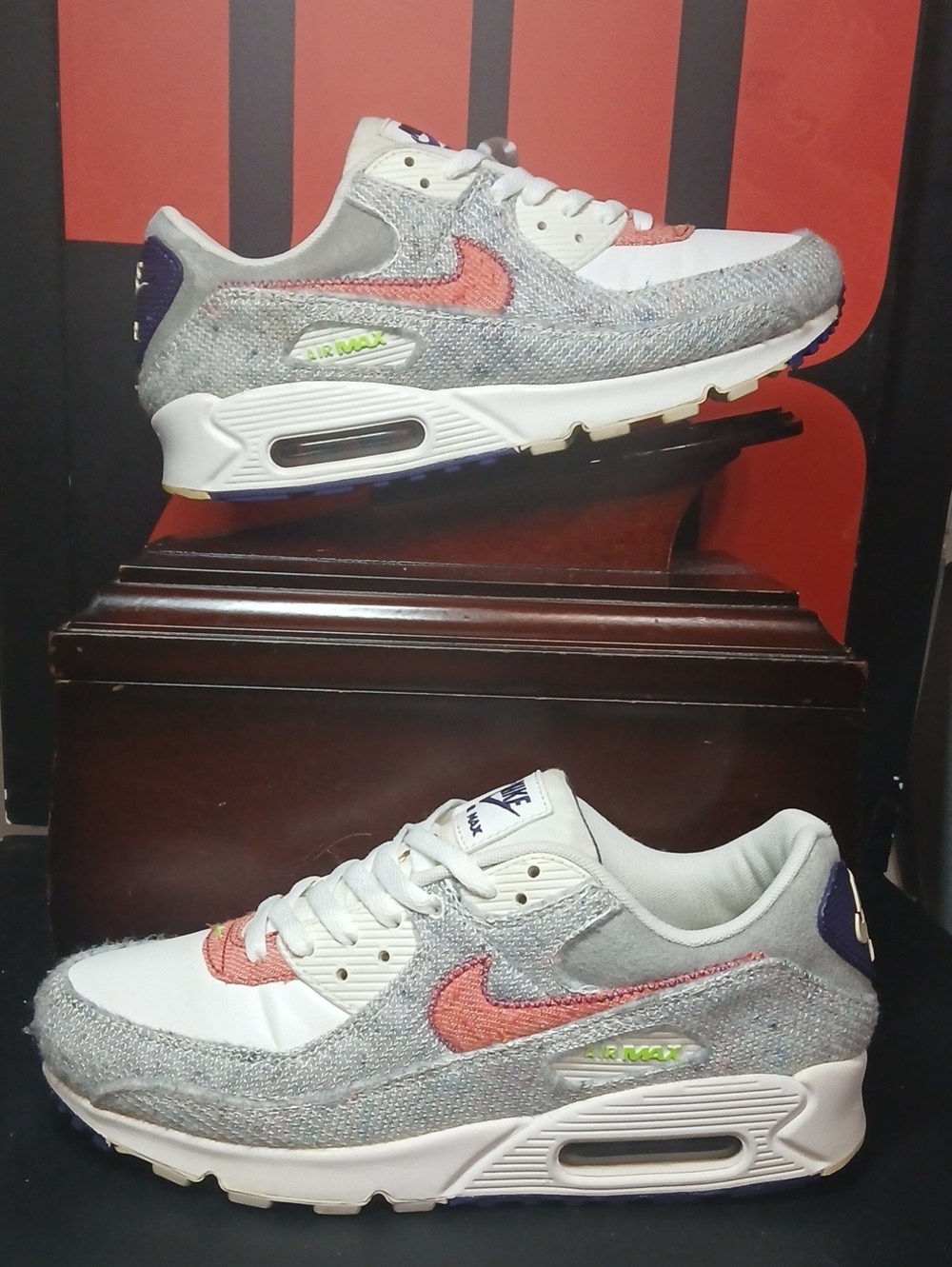 Nike Air Max '90 'Recycled Jerseys Pack' (2020), Mens Size-9.5 100%AUTHENTIC!